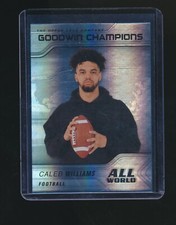 CALEB WILLIAMS 2023 UPPER DECK GOODWIN CHAMPIONS ALL WORLD RC #AW-10