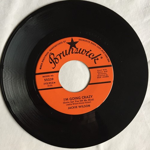 Jackie Wilson – Baby Workout / I'm Going Crazy 7", 45 RPM - Picture 3 of 6