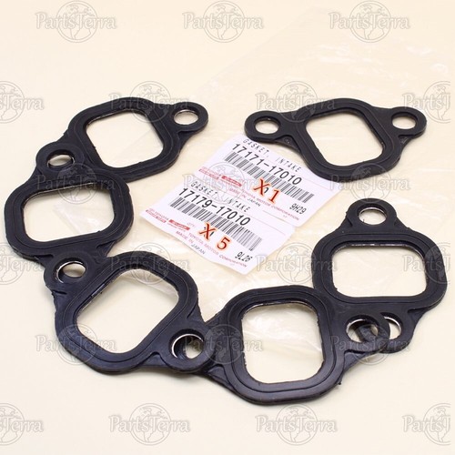 GENUINE Toyota Intake Manifold Gasket Set Land Cruiser 17171-17010 / 17179-17010 - Picture 3 of 8