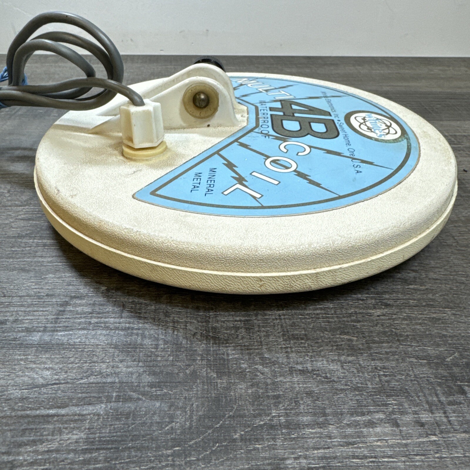 Vtg 8” Whites Goldmaster Metal Detector 4B Multi Waterproof Search Coil GMT GMZ eBay