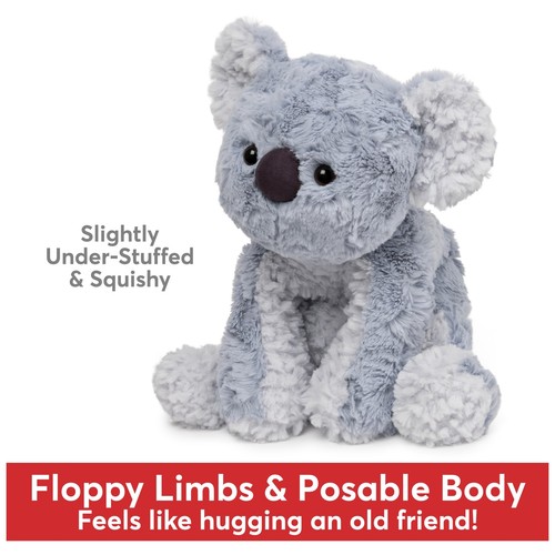 Juguete de peluche suave abrazable koala colección GUND Cozys de 10 pulgadas - Imagen 2 de 9