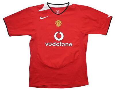 Nike Manchester United ユニフォームXL 2007 MANCHESTER UNITED HOME NIKE YXL UEFA CHAMPIONS JERSEY