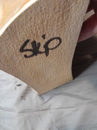 Skip Allen? Pottery Vase Signed Skip Earthtones Heavy 12 Inches - Picture 8 of 8