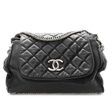 CHANEL Lambskin Quilted Bijoux Accordion Flap Crossbody  shoulder Bag
