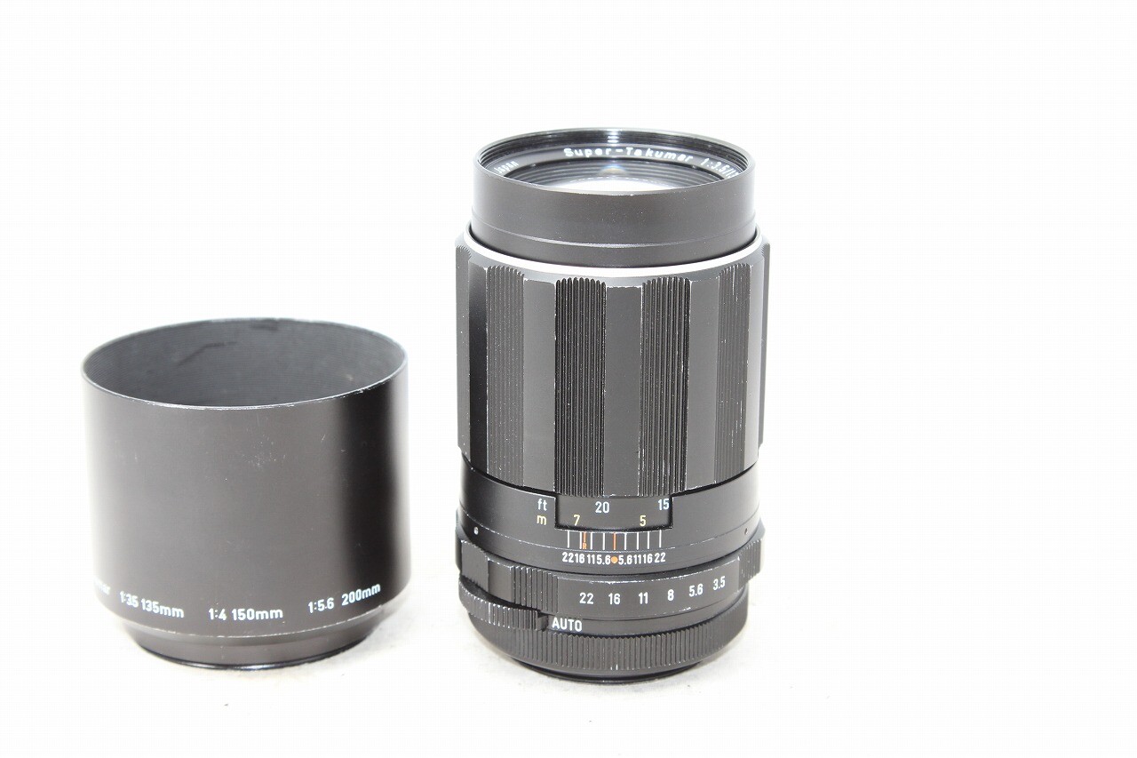 OPT MINT Pentax Super Takumar 135mm F3.5 Telephoto Manual Focus M42 Lens Japan #9130