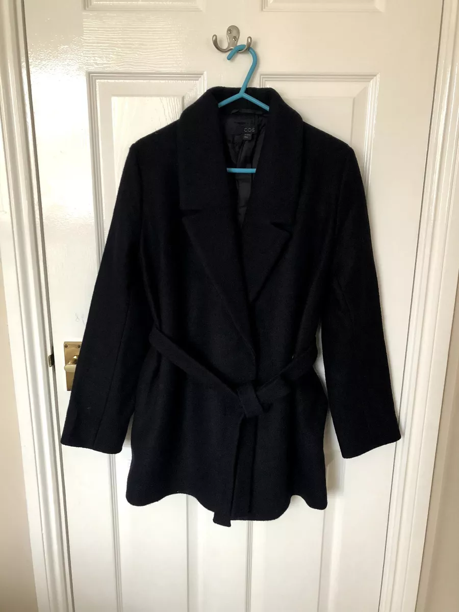 Cos wrap shop coat