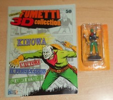 ED.HOBBY WORK SERIE FUMETTI 3D COLLECTION  N° 50  MODELLINO  KINOWA  !!!!!