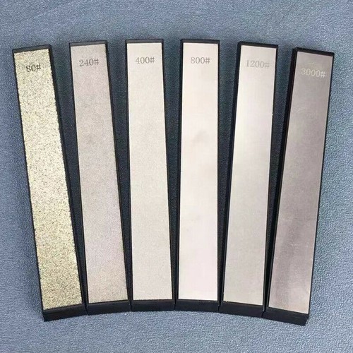 6 pezzi Grana Diamante Pietra Affilatrice Coltello Domestico Cucina Sistema di affilatura Nuovo - Foto 10 di 12