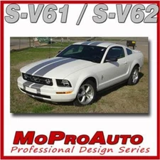 - 3M Pro Vinyl Mustang V6 Racing Rally Stripes Decals Graphics 2009 * 786