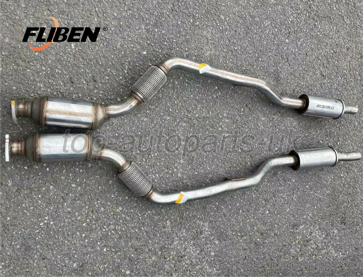 Pair Catalytic Converter for Audi A6 C6 4F 3.0T 2007-11