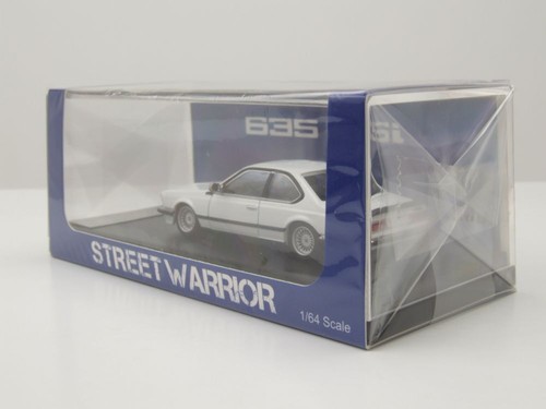 BMW 635 E24 CSI blanco modelo coche 1:64 Street Weapon - Imagen 9 de 9