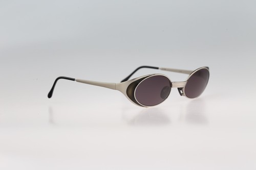 Dolce Vita By Casanova DVS 12 03, Vintage 90s side shields oval sunglasses NOS - Picture 3 of 10