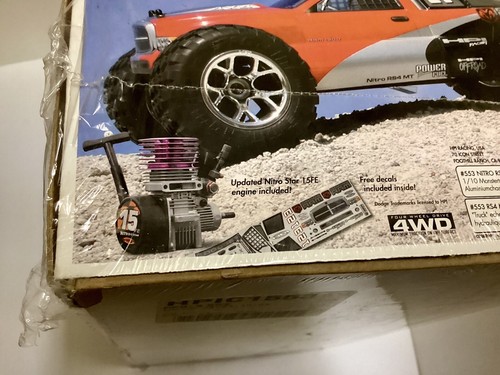 HPI 1/10 Nitro RS4 MT 4WD KIT # 553 W/ Dodge RAM Truck Body/NEW/SEALED - Picture 3 of 7
