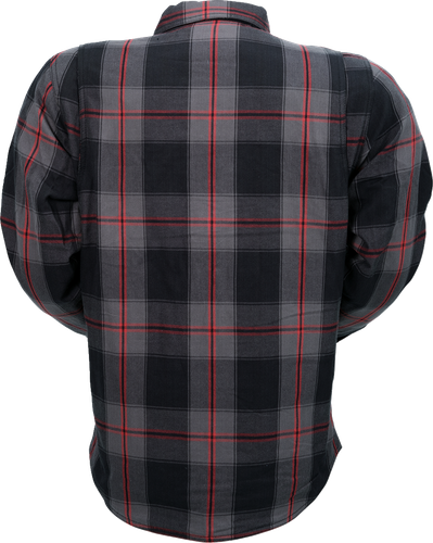 Z1R Ashwood Flannel Riding Shirt Red - Picture 2 of 2