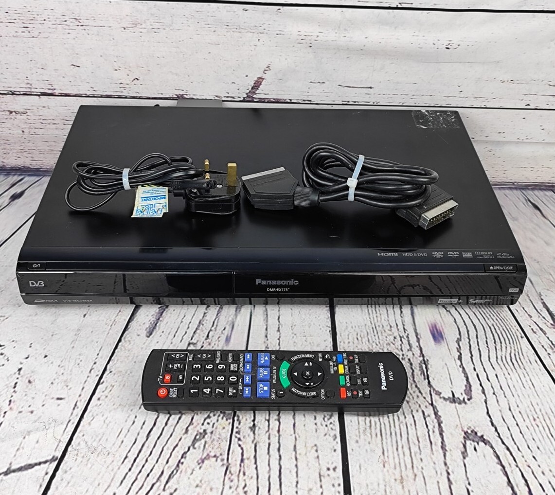 Panasonic DMREX773 Multiformat DVD Recorder & 160GB HDD Recorder