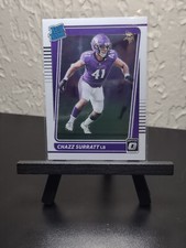 2021 Donruss Optic CHAZZ SURRATT RATED ROOKIE Minnesota Vikings