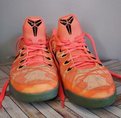 Nike Kobe Bright Peach Mango Orange 646701 Men's Size 8.5 Nike Kobe Bright Peach Mango Orange 646701 Men's Size 8.5