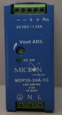 Micron Power Supply Model MDP30-24A-1C  ++