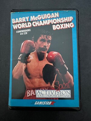 Barry McGuigan Weltmeisterschaft Boxen von Activision - Commodore 64 Spiel