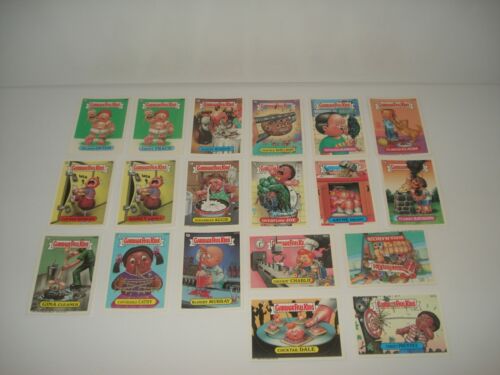 Vintage Garbage Pail Kids Stickers 1987 1988 Free combined shipping Lot of 19