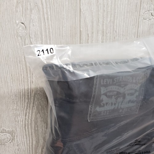 Levis 511 Jeans Herren 28x30 Slim Distressed Ripped Schwarz Stretch Denim Original - Bild 14 von 14