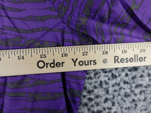 Nike Jacket Womens Small (4-6) Purple Striped Full Zip Windbreaker Casual - Picture 9 of 16