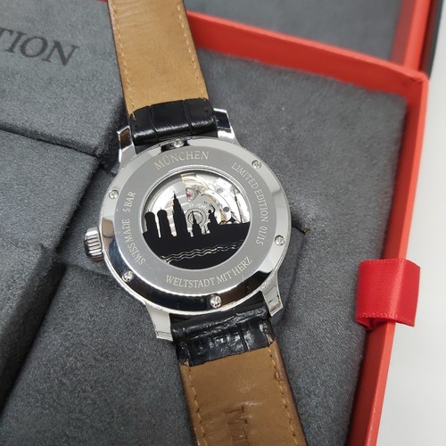 Meistersinger Nr. 3 Automatik Datum City Edition 2018 München 1/15 rar. - Bild 3 von 9