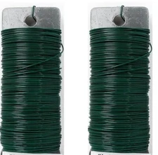 3 Rolls 360 Feet Snare Trip Wire Green 22 ga Camping Survival Garden Trip Alarm