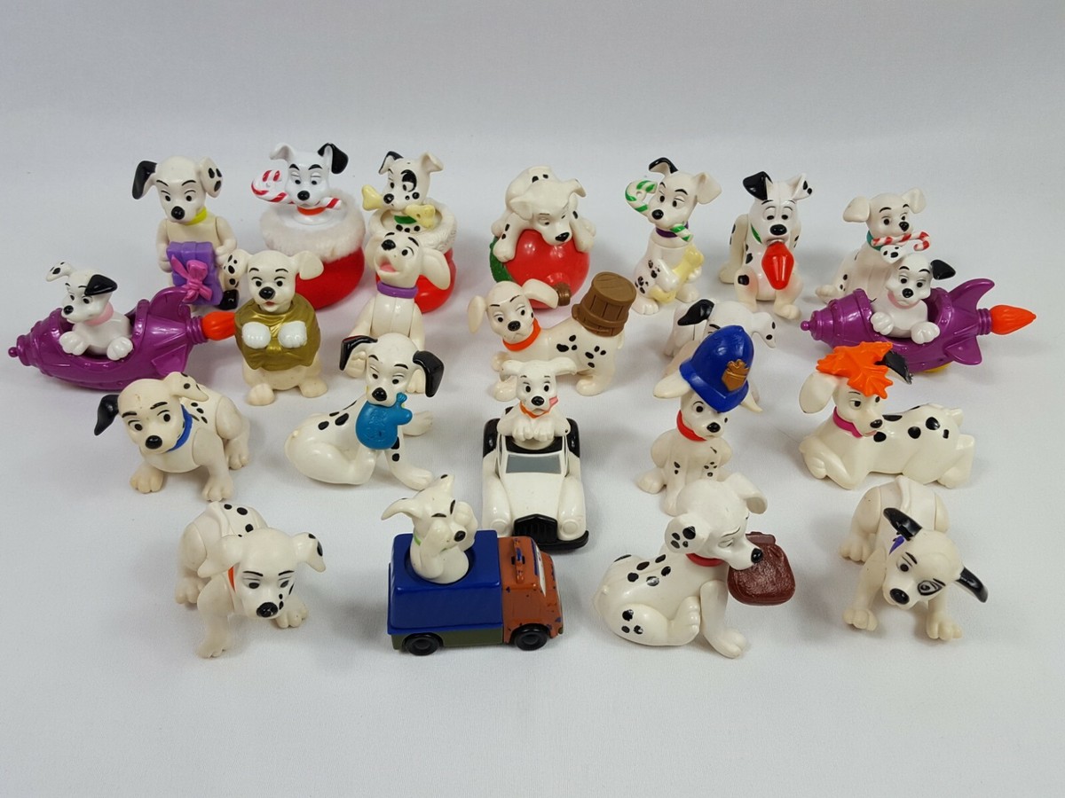 101 Dalmatians 22 Figure Lot Vintage Walt Disney PVC Figurines
