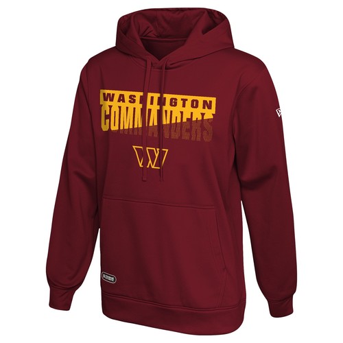 Washington Commanders NFL Men's Scoreboard Pullover Performance Hoodie, Burgundy - Imagen 2 de 3