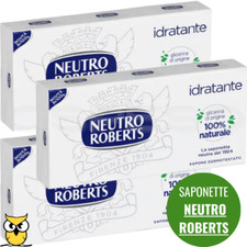 NEUTRO ROBERTS SAPONE IDRATANTE 100% NATURALE SAPONETTE DA 100GR A SCELTA