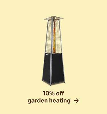 10% off Garden Heating