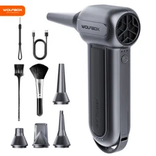 WOLFBOX Electric air Duster 150000RPM Brushless 3 Speed Turbo Fan JetFan for Car
