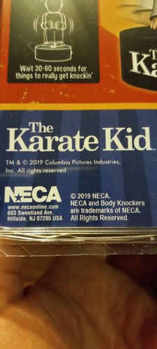 THE KARATE KID- NECA BODY KNOCKERS- 2019 NECA- SOLOR POWERED ! - Picture 4 of 9