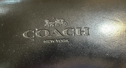 Coach New York Sonnenbrille Brillenetui schwarz Leder Hartschale - Bild 6 von 11