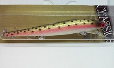 Vtg HEDDON/WHOPPER STOPPER HELLCAT Rainbow Trout 4.5" Jerkbait Fishin Lure NOS
