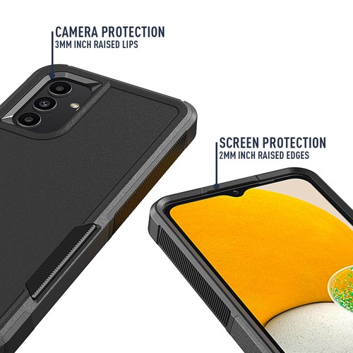 For Samsung Galaxy A03S A13 5G A53 5G Heavy Duty Phone Case/HD Screen Protector - Photo 6 sur 16