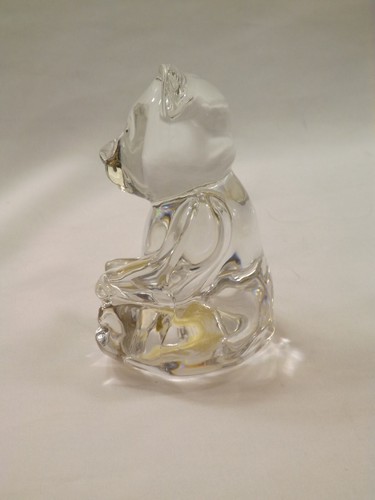 RCR Royal Crystal Rock Clear Glass Bear Animal Figurine 2-3/8 in. Tall - Picture 4 of 4