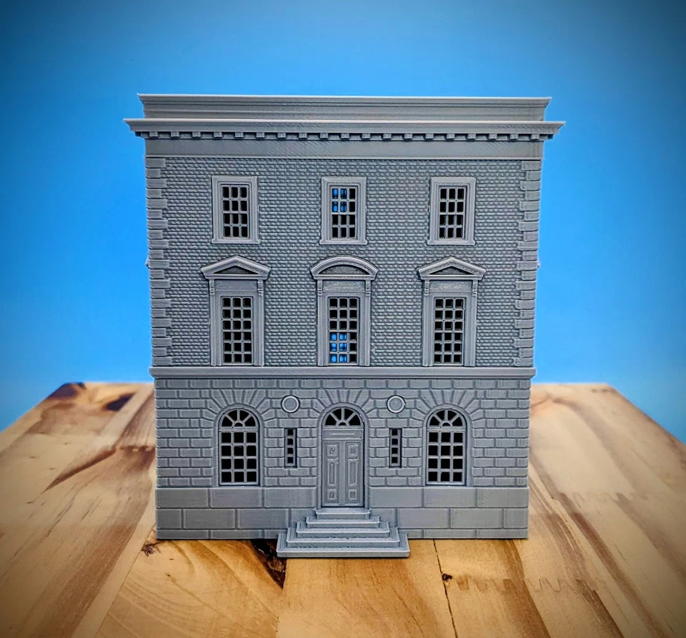 Escala S - Estación de Policía del Bronx NY #4 - Edificio a escala 1:64 Foto 2 de 4