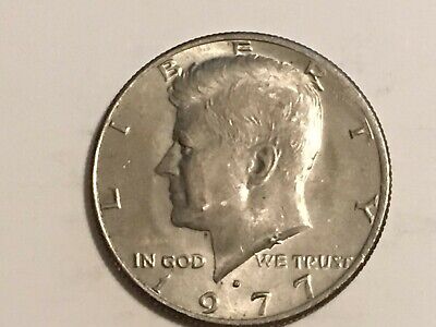 error 1977 kennedy dollar half doubling reverse coin wing america machine