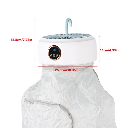 Foldable Mini Clothes Dryer Portable Quick Drying Compact Electric Clothes WTD - Bild 12 von 30