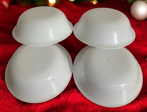 (Set of 4) Corelle Blue Heather Cereal Bowls (Slate Blue Ring) EUC - Picture 3 of 3