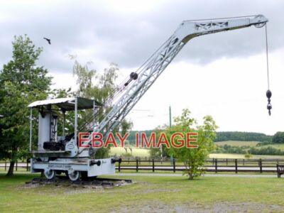 FOTO COLES DAMPFEISENBAHN KRAN BEAMISH MUSEUM DER KRAN WURDE VON HENRY J. COL GEBAUT