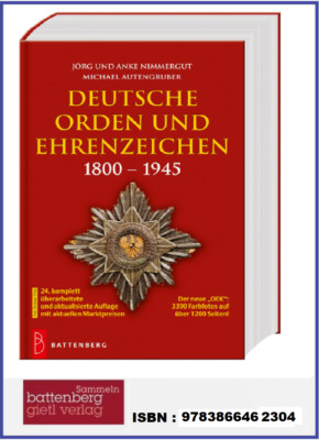 Battenberg Nimmergut OEK German Orders And Decorations 1800 1945 2024