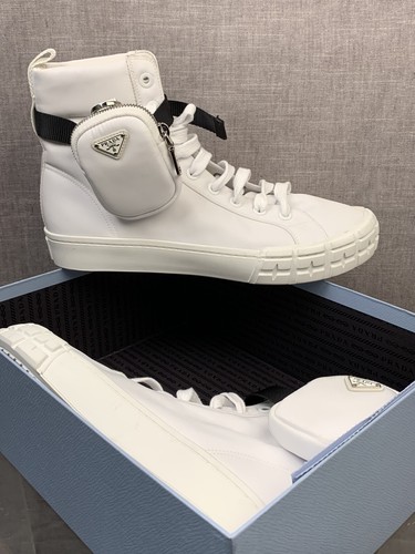 prada pouch sneakers