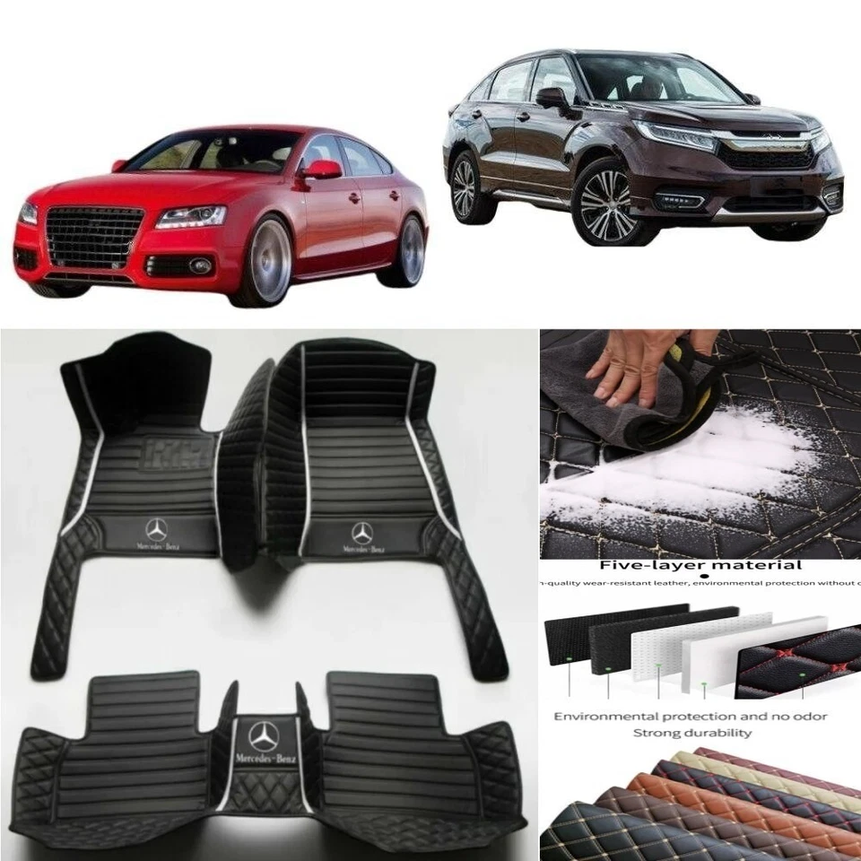 Fits For Mercedes-Benz CLS350 CLS400 CLS450 CLS500 CLS550 Luxury Car Floor Mats Foto 2 de 4