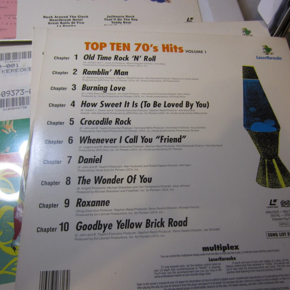 Vintage Pioneer LaserKaraoke Bundle of 5  50s60s70s80s +Country - Image 4 of 4