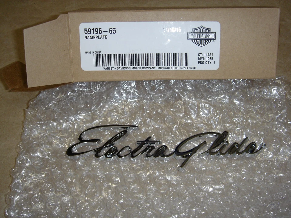 Harley Davidson OEM Front FL PAR de Fender Trim Electro Glide 59196-65 Frete Grátis - Imagem 4 de 4