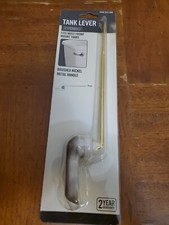 Everbilt Front Mount Toilet Tank Lever Brushed Nickel 1000054206