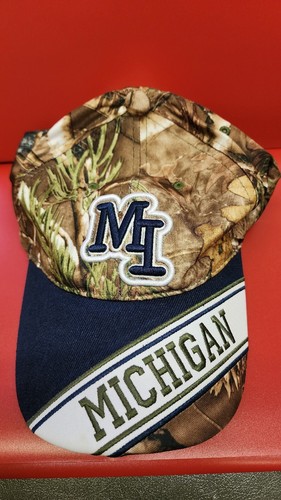 Mütze Kappe Mi Michigan Camouflage Strapback Klettverschluss Einheitsgröße von Fashion Headwear - Bild 5 von 8